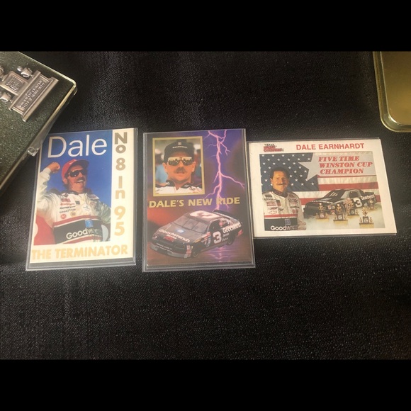NASCAR Dale Earnhardt # 3 memorabilia plaque, die cast cars,  pins, keyc… - Picture 5 of 10